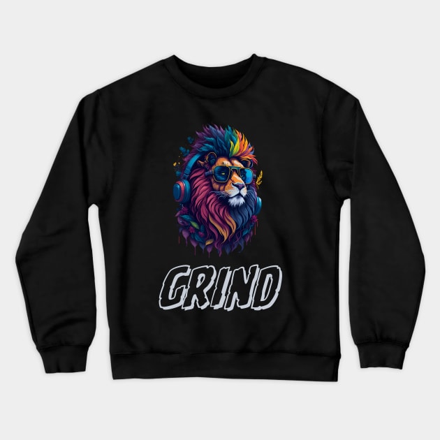 grind Crewneck Sweatshirt by vaporgraphic